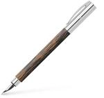 Faber-Castell 148170 - F&uuml;llfederhalter AMBITION Cocos, Federbreite M, inkl.