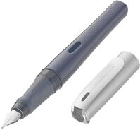 Pelikan 802789 F&uuml;llhalter Pelikano Up, Anthrazit, Feder L, f&uuml;r Linksh&auml;nder, inkl.