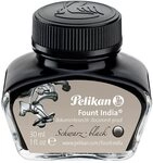 Pelikan 221143 Fount India Kunststoff-Beh&auml;lter, 30 ml, 1 Set, schwarz 1 St&uuml;ck (1er