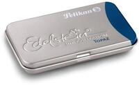 Pelikan Gro&szlig;raum-Tintenpatronen Edelstein Ink, Topaz (t&uuml;rkis/blau) im...