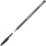 BIC Cristal Original Large Kugelschreiber, Schwarz, Strichst&auml;rke: