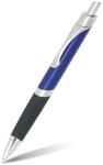 Online Druck-Kugelschreiber Sporty Blau, Aluminium-Kulli, auswechselbarer Mine,