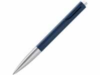 LAMY noto schlichter Kugelschreiber 283 aus Kunststoff in der Farbe blau-silber...
