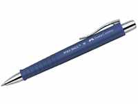 Faber-Castell 241151 - Kugelschreiber Poly Ball M, 0,5 mm, blau, 1 Stück, mit