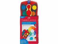 Faber-Castell 125030 - Farbkasten CONNECTOR mit 12 Farben, inklusive Deckweiß,