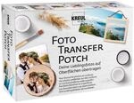 KREUL 49960 - Foto Transfer Potch Set, mit Potch, &Uuml;berzugslack, Pinsel und...