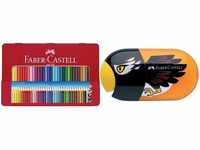 Faber-Castell 112435 Buntstifte Colour Grip 2001, 36er Metalletui & 183527 -