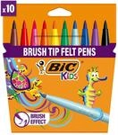 BIC Kids Filzstifte Visaquarelle, Fasermaler zum Malen in 10 auswaschbaren...