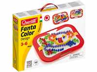 Quercetti 0903 - Mosaik-Steckspiel Fanta Color Design, 160 Stecker 15mm