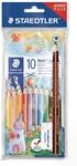 STAEDTLER Jumbo Buntstifte Noris Club, erh&ouml;hte Bruchfestigkeit, Dreikantform,