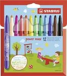 STABILO - Filzstift - power max - 12er Pack