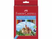 Faber-Castell 120136 - Farbstifte "Castle", 36 Stifte im Etui und 1 Spitzer