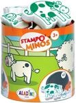 Stempelset Minos Bauernhof, inkl. 10 Stempel und 1 Stempelkissen, kreativer