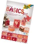 folia 46249 - Motivblock Basics rot sortiert, 24 x 34 cm, 30 Blatt, 10 x...
