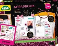 Lena 42331 - Bastelset Scrapbook gro&szlig;, Komplettset mit Sammelalbum, Schloss, 22