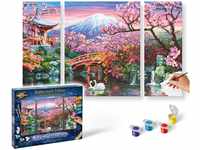Schipper 609260751 Malen nach Zahlen - Kirschblüte in Japan - Bilder malen für