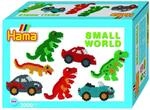 Hama Perlen 3502 Geschenk-Set Kleine Welt mit ca. 2.000 bunten Midi...