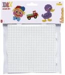 Hama Perlen 4453 Stiftplatten 2er Set f&uuml;r Midi B&uuml;gelperlen mit Durchmesser 5...