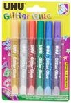 UHU Glitter Glue ORIGINAL, Tuben 6x10ml