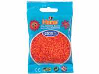 Hama Perlen 501-04 - Mini-Perlen, 2000 Stück orange