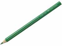 Faber-Castell 110963 - Buntstift Jumbo Grip, smaragdgrün