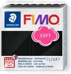 STAEDTLER 8020-9 - Fimo Soft Normalblock, Modelliermasse, 57 g, schwarz 