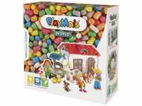 PlayMais WORLD Farm Bastel-Set für Kinder ab 5 Jahren | Circa 1000, Vorlagen &