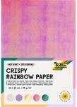 Irisierendes Texturpapier f&uuml;r Kinder zum Basteln und Dekorieren von Karten,...