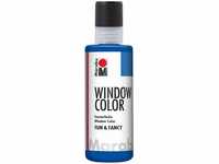 Marabu 04060004055 - Window Color fun & fancy, ultramarinblau 80 ml,...