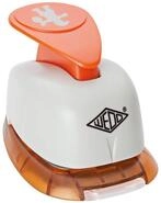 Wedo 168257 Motivlocher gro&szlig; Weihnachtsmann (mit praktischem Auffangbeh&auml;lter,