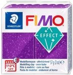 STAEDTLER 8020-602 - Fimo Effect Normalblock, 57 g, lila glitter, 1 St&uuml;ck (1er...