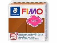 STAEDTLER 8020-7 - Fimo Soft Normalblock, Modelliermasse, 57 g, caramel, 1...