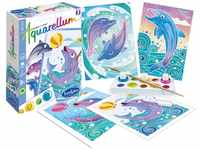 Sentosphere 3906000 Aquarellum Mini, Aquarell Malset für Kinder, Delfine,...