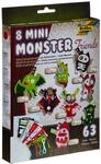 folia 50106 - Mini Monster Freunde, 63 Teile zum Erstellen von 8 Monsterfreunden