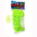 Rainbow Loom Nachf&uuml;llb&auml;nder: Neongr&uuml;n