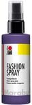 Marabu 17190050037 - Fashion Spray pflaume 100 ml, Textilspr&uuml;hfarbe, m.