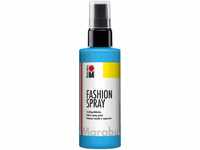 Marabu 17190050141 - Fashion Spray himmelblau 100 ml, Textilsprühfarbe, m.