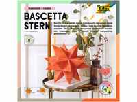 folia 840/1515 - Bastelset Bascetta Stern, Transparent orange, 15 x 15 cm, 32...