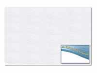 folia 510300 - Bastelfilz 3,5 mm, ca. 30 x 45 cm, 1 Bogen, weiß, formstabil,