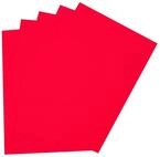 folia 23520 - Moosgummi, 5 B&ouml;gen, 2 mm, ca. 29 x 40 cm, hochrot - ideal f&uuml;r