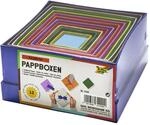 folia 6 2027 102 3109 - Geschenkboxen, Pappschachteln aus Karton, quadratisch,...