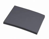 folia 6488 - Tonpapier anthrazit, DIN A4, 130 g/qm, 100 Blatt - zum Basteln und