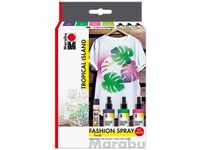 Marabu 1719000000085 - Fashion Spray, Tropical Island, Textilsprühfarbe auf