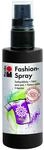 Marabu 17190050073 - Fashion Spray schwarz 100 ml, Textilspr&uuml;hfarbe, m.