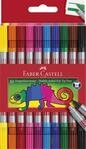 FABER-CASTELL - Filzstifte Set, 10 Doppelfasermaler