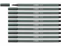 Premium-Filzstift - STABILO Pen 68 - 10er Pack - grünerde