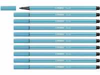 Premium-Filzstift - STABILO Pen 68 - 10er Pack - hellblau