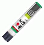 Marabu 18030009662 - 3D Liner hellgr&uuml;n, 25 ml universelle Effektfarbe auf