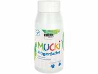 KREUL 23201 - Mucki leuchtkräftige Fingerfarbe, 750 ml in weiß, auf...