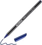 edding 1200 Fasermaler fein - blau - 1 Stift - Rundspitze 1 mm - Filzstift zum